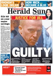 Herald Sun (Australia) Newspaper Front Page for 6 April 2013