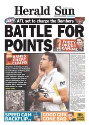 Herald Sun (Australia) Newspaper Front Page for 8 August 2013