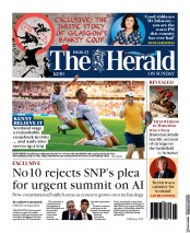  () Newspaper Front Page for 18 June 2023
