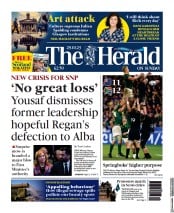  () Newspaper Front Page for 29 October 2023