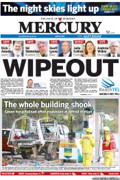 Hobart Mercury (Australia) Newspaper Front Page for 14 June 2013