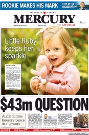 front newspaper march pages australia mercury saturday