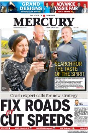 Hobart Mercury (Australia) Newspaper Front Page for 23 April 2013