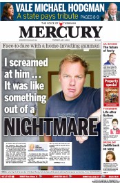 Hobart Mercury (Australia) Newspaper Front Page for 4 July 2013
