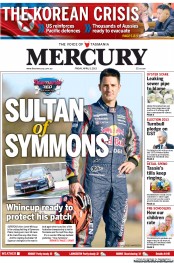 Hobart Mercury (Australia) Newspaper Front Page for 5 April 2013