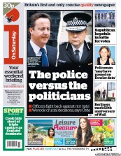 I Newspaper Newspaper Front Page (UK) for 13 August 2011