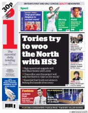 I Newspaper (UK) Newspaper Front Page for 23 June 2014