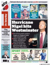 I Newspaper Newspaper Front Page (UK) for 24 May 2014