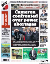 I Newspaper (UK) Newspaper Front Page for 28 December 2013