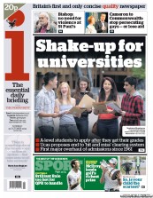 I Newspaper (UK) Newspaper Front Page for 31 October 2011