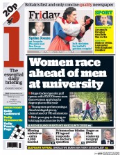 I Newspaper Newspaper Front Page (UK) for 31 January 2014