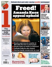I Newspaper (UK) Newspaper Front Page for 4 October 2011
