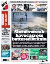 I Newspaper Newspaper Front Page (UK) for 4 January 2014