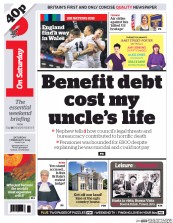 I Newspaper Newspaper Front Page (UK) for 7 February 2015