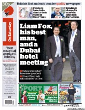 I Newspaper Newspaper Front Page (UK) for 8 October 2011