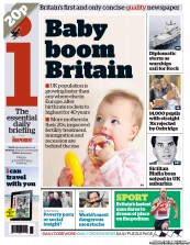 I Newspaper Newspaper Front Page (UK) for 9 August 2013