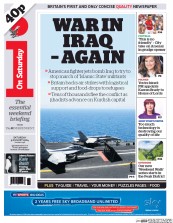I Newspaper Newspaper Front Page (UK) for 9 August 2014