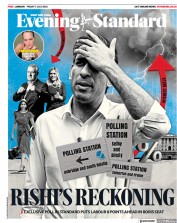 London Evening Standard (UK) Newspaper Front Page for 10 July 2023