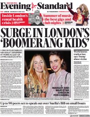 London Evening Standard front page for 11 May 2023