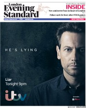 London Evening Standard (UK) Newspaper Front Page for 12 September 2017