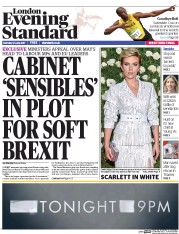 London Evening Standard (UK) Newspaper Front Page for 13 June 2017