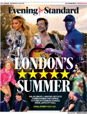 London Evening Standard (UK) Newspaper Front Page for 13 July 2023