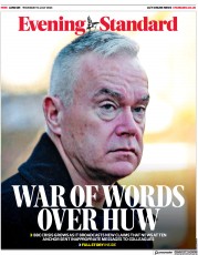 London Evening Standard (UK) Newspaper Front Page for 14 July 2023