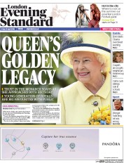 London Evening Standard (UK) Newspaper Front Page for 16 April 2016