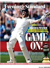 London Evening Standard (UK) Newspaper Front Page for 19 June 2023