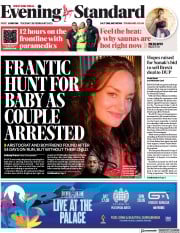 London Evening Standard (UK) Newspaper Front Page for 1 March 2023