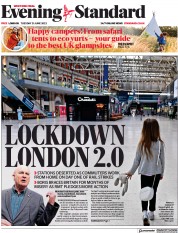 London Evening Standard front page for 22 June 2022