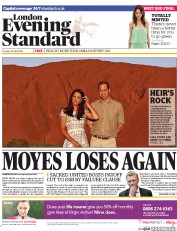 London Evening Standard (UK) Newspaper Front Page for 23 April 2014