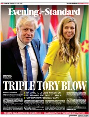 London Evening Standard (UK) Newspaper Front Page for 25 June 2022