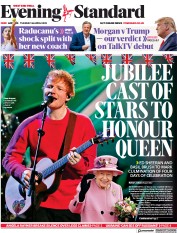 London Evening Standard (UK) Newspaper Front Page for 27 April 2022