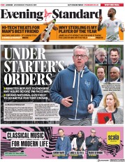 London Evening Standard (UK) Newspaper Front Page for 28 March 2019