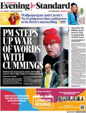 London Evening Standard (UK) Newspaper Front Page for 28 April 2021