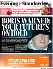 London Evening Standard (UK) Newspaper Front Page for 2 February 2022