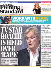 London Evening Standard (UK) Newspaper Front Page for 2 May 2013