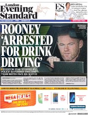 London Evening Standard (UK) Newspaper Front Page for 2 September 2017