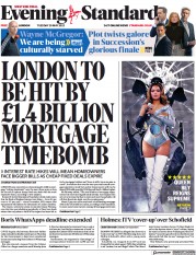 London Evening Standard front page for 31 May 2023