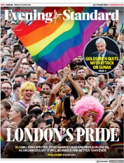 London Evening Standard (UK) Newspaper Front Page for 3 July 2023