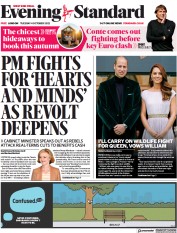 London Evening Standard (UK) Newspaper Front Page for 5 October 2022