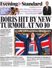 London Evening Standard (UK) Newspaper Front Page for 5 February 2022