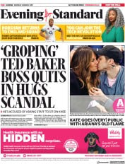 London Evening Standard (UK) Newspaper Front Page for 5 March 2019