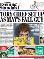 London Evening Standard (UK) Newspaper Front Page for 6 October 2017