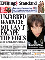 London Evening Standard (UK) Newspaper Front Page for 6 December 2021