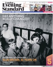 London Evening Standard (UK) Newspaper Front Page for 7 December 2016