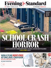 London Evening Standard (UK) Newspaper Front Page for 7 July 2023