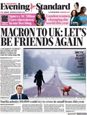 London Evening Standard (UK) Newspaper Front Page for 9 March 2023