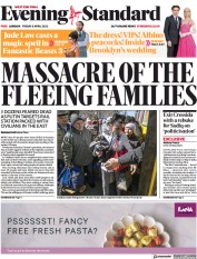 London Evening Standard (UK) Newspaper Front Page for 9 April 2022